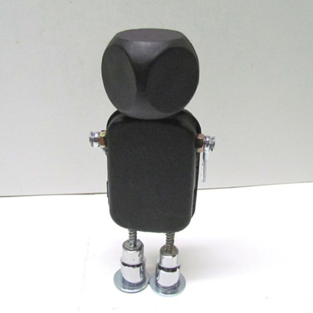 Found Objects Robot Sculpture / Assemblage Robot - image 3